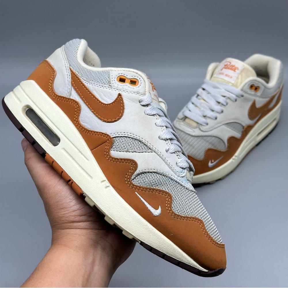 Nike Air Max 1 x Patta Collab Sneakers Monarch Mens 6.5 = Womens 8